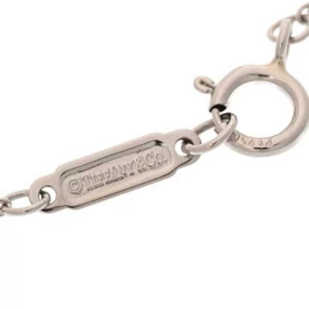 Tiffany Co Victoria Vine Circle Necklace Platinum Diamond - Picture 4 of 9
